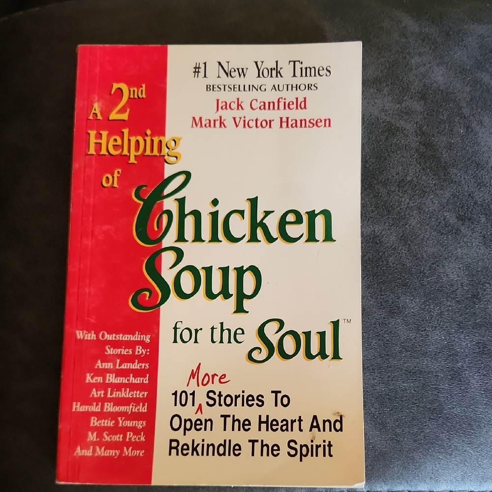 Chicken Soup for the Soul Book - Red and White Cover